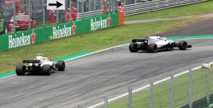 Williams drivers Sirotkin and Stroll