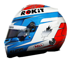 Nicholas Latifi Helmet | Williams F1