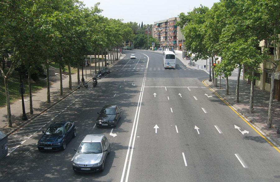 Montjuic - Avenue Francesc Ferrer