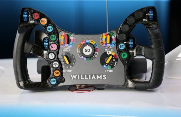 Kubica Steering Wheel