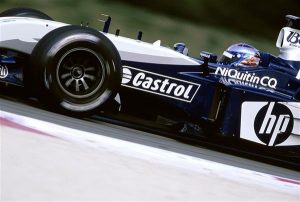 Scott Dixon tests for Williams in 2004