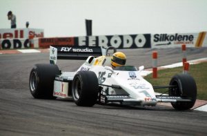 Ayrton Senna Williams Donington Test 1983