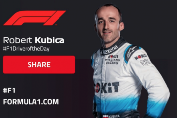Robert Kubica - driver of the day