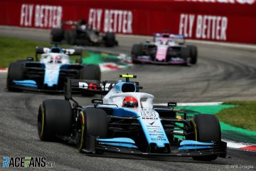 Williams Italian Grand Prix - Image courtesy of racefans.net