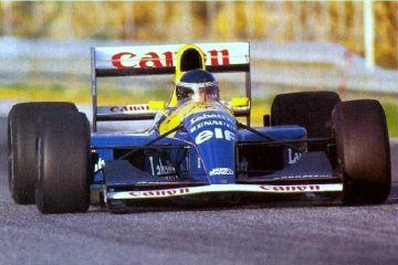 Al Unser Williams Test Estoril