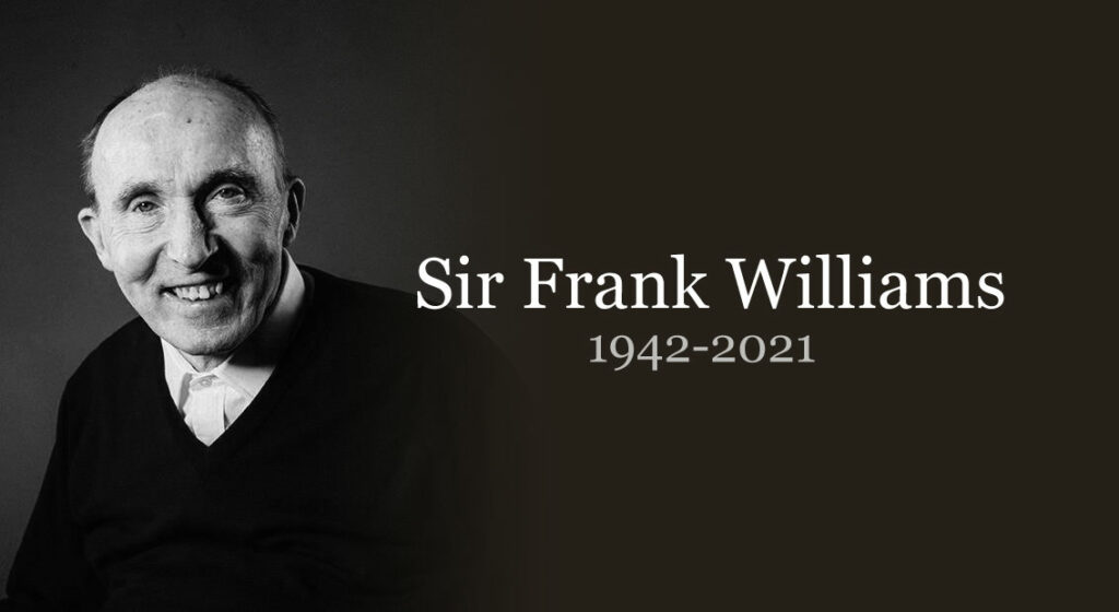 RIP Sir Frank Williams